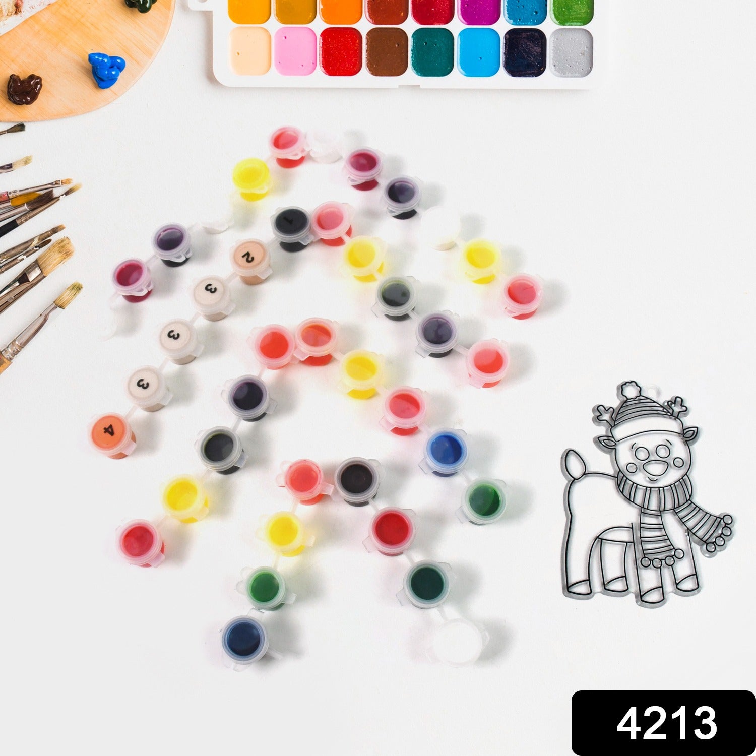 Acrylic Paint Color Kits 1 Set Multi Color (1 Set) Acrylic Paint Color Kits 1 Set Multi Color (1 Set)